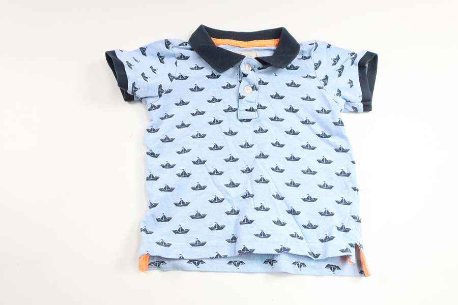 Pikétröja från H&M - Storlek 68 - Blå
