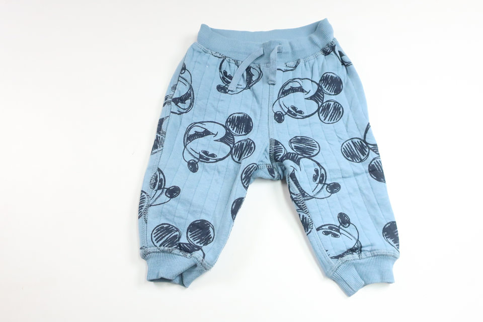 Byxor med Musse Pigg från H&M - Storlek 68 - Blå