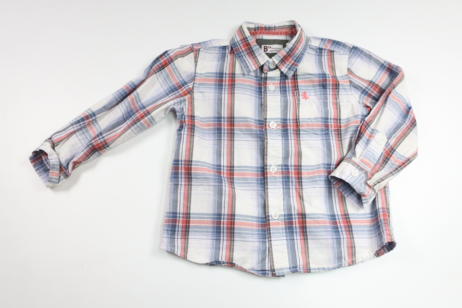 Rutig skjorta från Zara - Storlek 80 - Blå