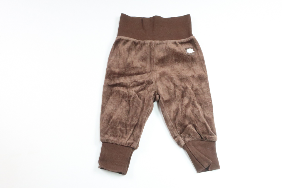 Byxor i fleece från Lindex - Storlek 56 - Brun