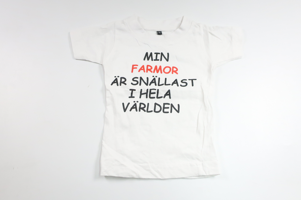T-shirt från Okänt - Storlek 68 - Vit