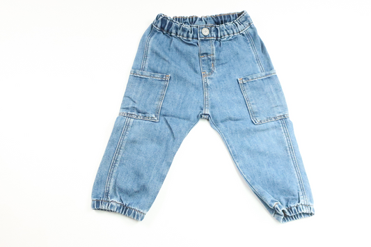 Jeansbyxor från H&M - Storlek 80 - Denim