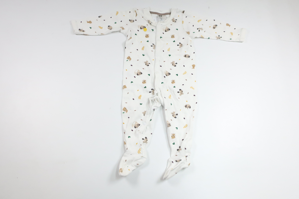 Pyjamas från H&M - Storlek 68 - Vit