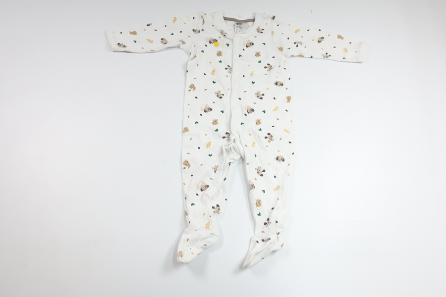 Pyjamas från H&M - Storlek 68 - Vit