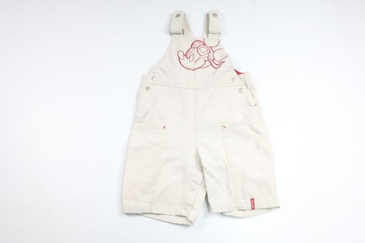 Hängselbyxor från H&M - Storlek 80 - Beige