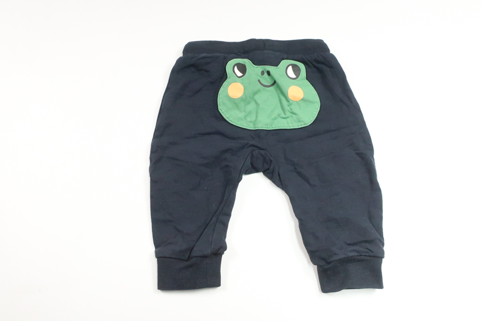 Byxor med groda från Lindex - Storlek 56 - Marinblå