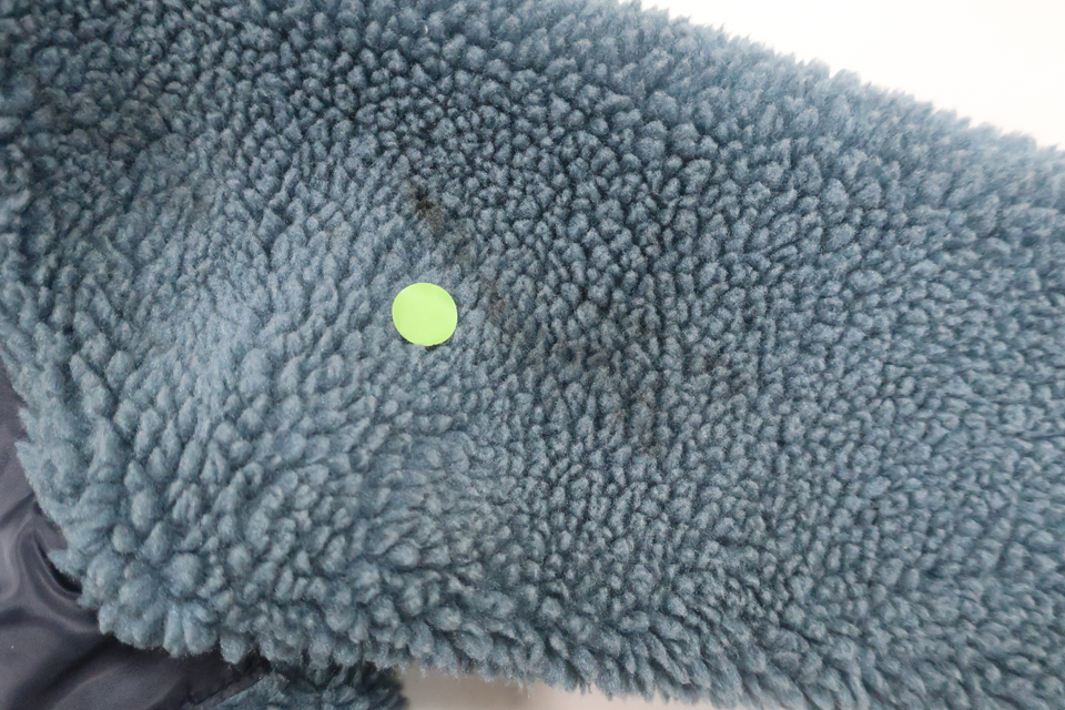 Jacka i teddy från H&M - Storlek 80 - Blå