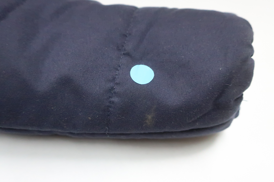 Fleecefodrad vadderad jacka från Bellybutton - Storlek 86 - Marinblå