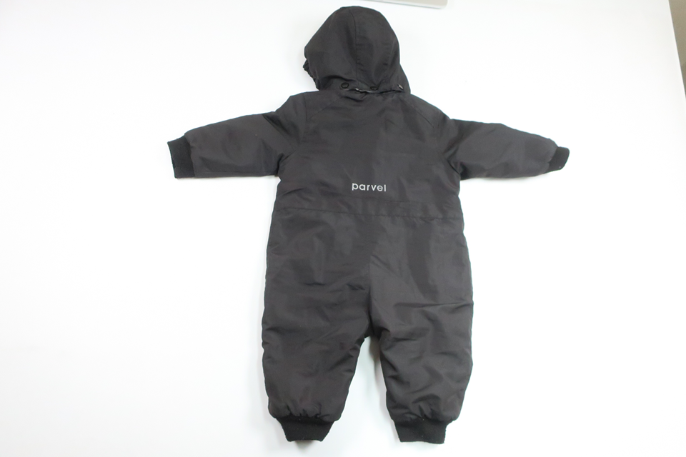 Fleeceoverall från Parvel - Storlek 68 - Svart