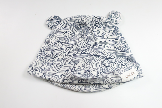 Mössa från Newbie - Storlek 40/42 - Blå