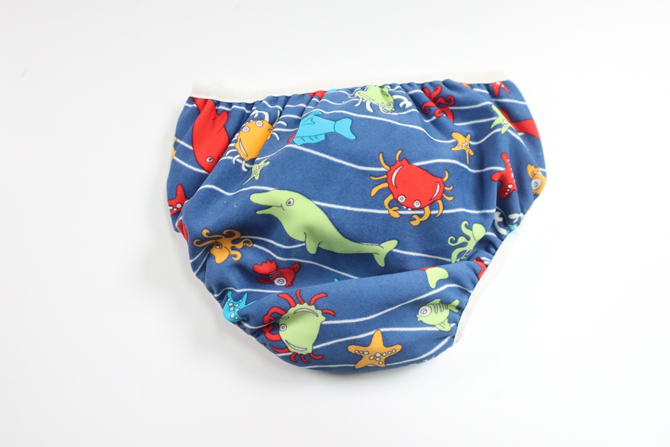 Badblöja från ImseVimse - Storlek 74/80 - Blå