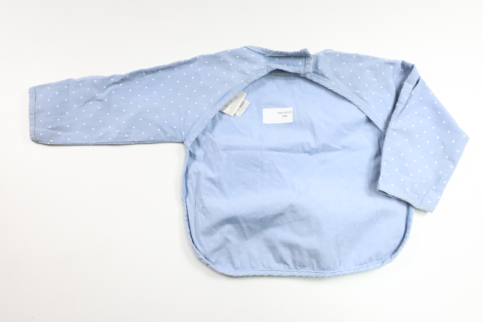 Haklapp med ficka och ärmar från Summerville - Storlek 74/80 - Blå