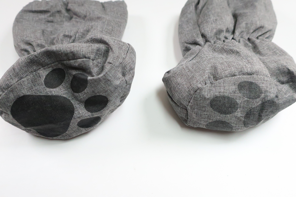 Fleecefodrade tossor från Lindex - Storlek 56/62 - Grå