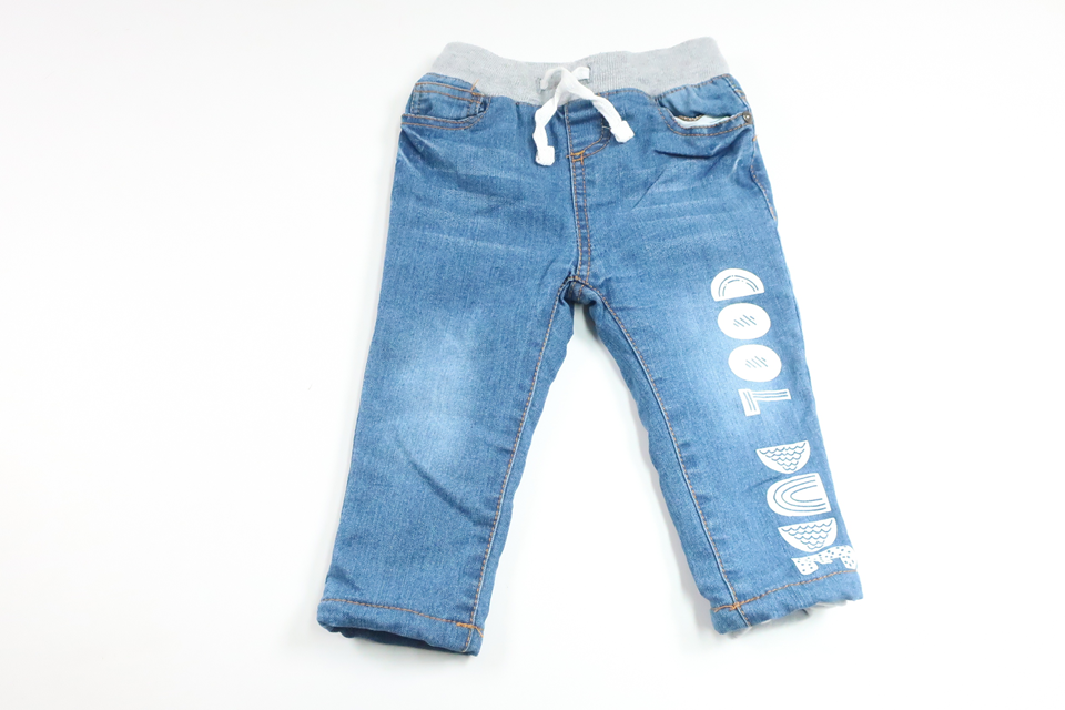 Fodrade byxor från So Cute - Storlek 86 - Denim