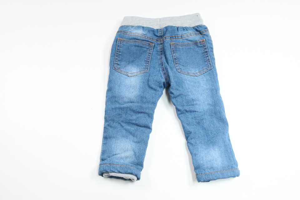 Fodrade byxor från So Cute - Storlek 86 - Denim