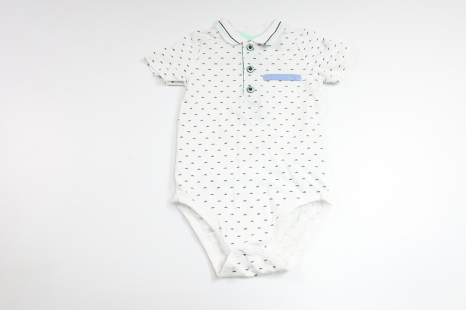 Body från Coccodrillo - Storlek 80 - Vit