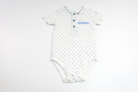 Body från Coccodrillo - Storlek 80 - Vit