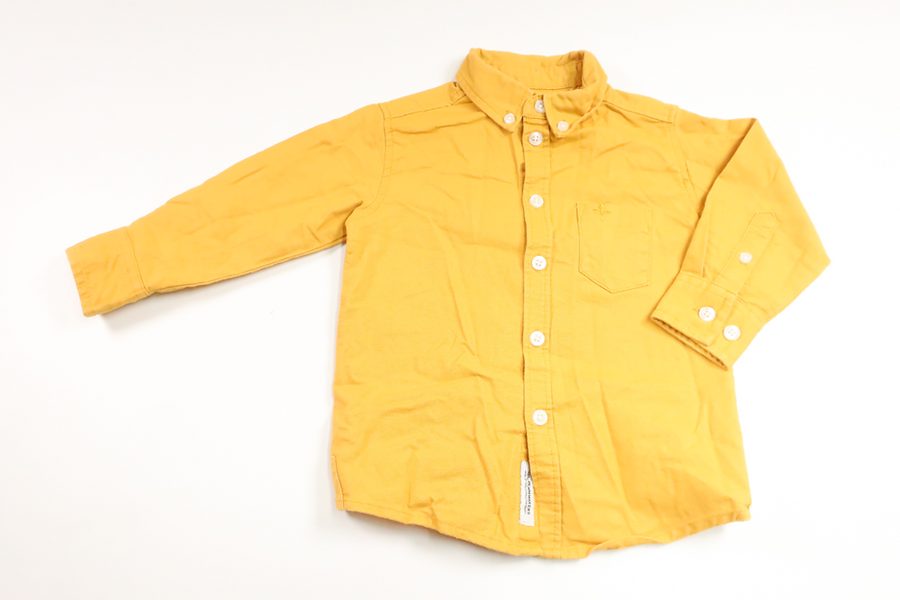Skjorta från Lager 157 - Storlek 90 - Gul