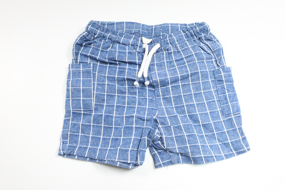 Rutiga shorts från Cool Club by Smyk - Storlek 86 - Blå