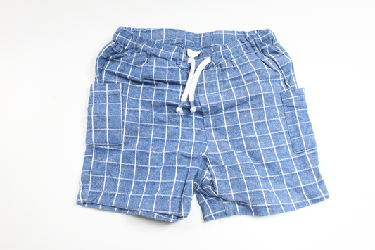 Rutiga shorts från Cool Club by Smyk - Storlek 86 - Blå