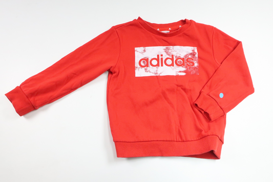 Sweatshirt från Adidas - Storlek 86/92 - Röd