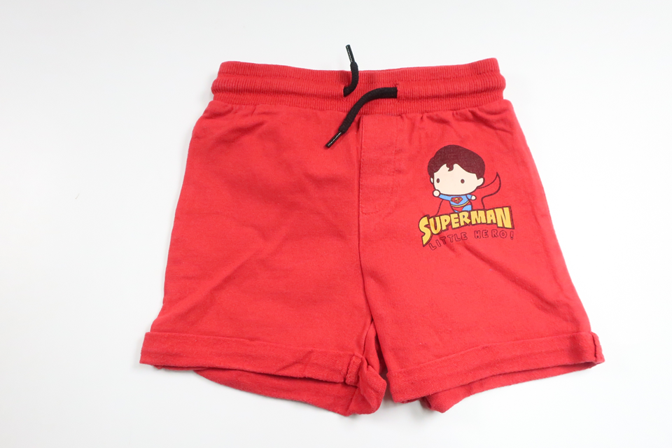 Shorts från Superman - Storlek 86 - Röd