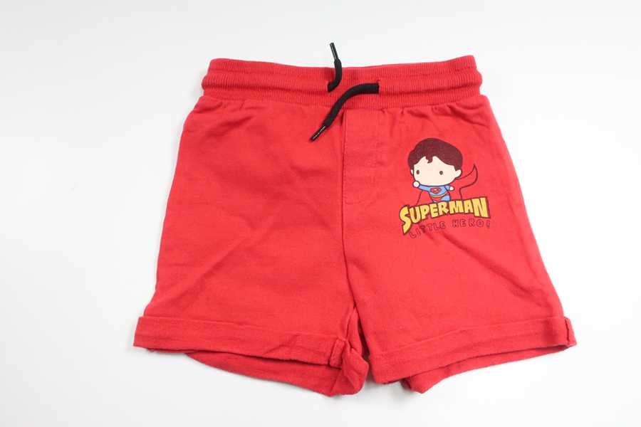 Shorts från Superman - Storlek 86 - Röd