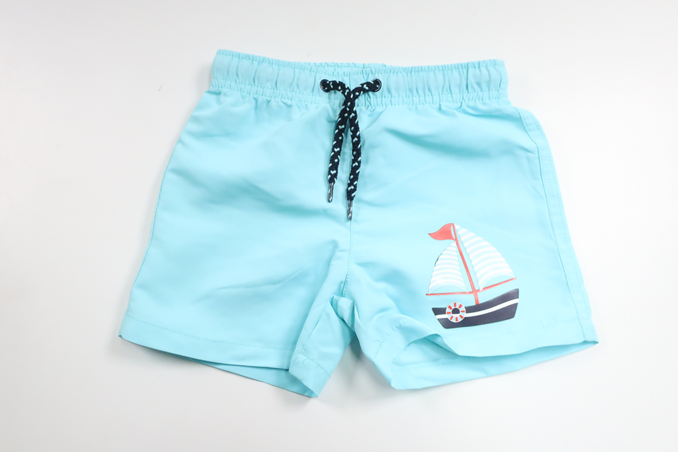 Badshorts från So Cute - Storlek 80 - Blå