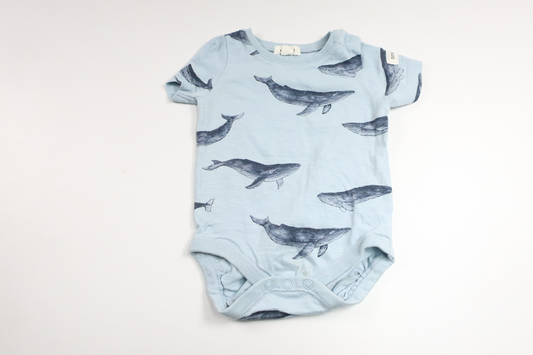 Body från Newbie - Storlek 56 - Blå