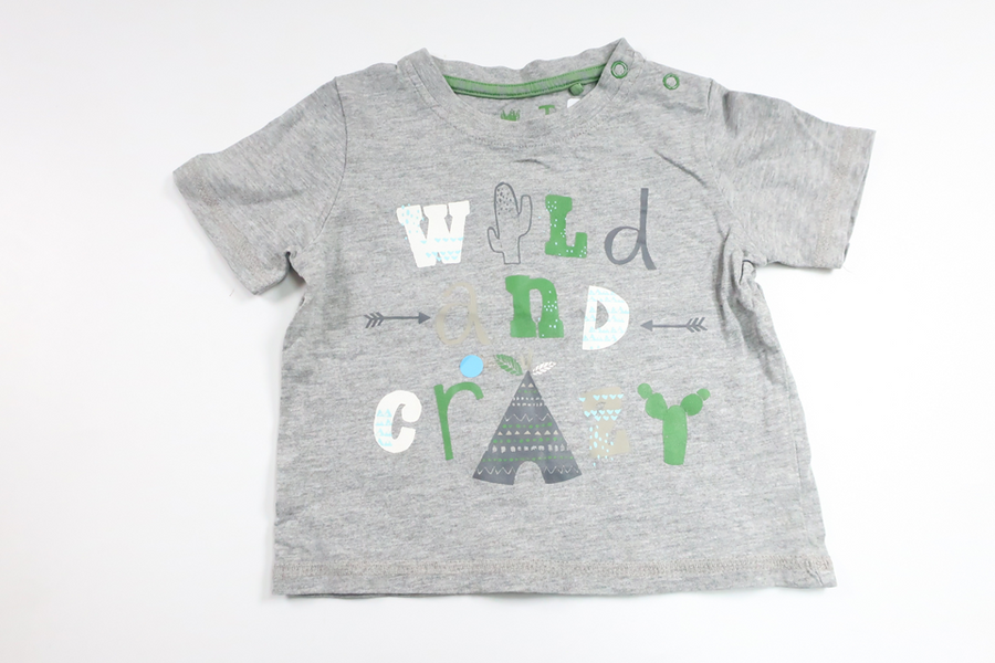 T-shirt från Tu - Storlek 68/74 - Grå