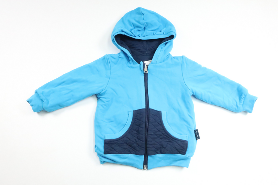 Vändbar jacka från MN - Storlek 86 - Blå