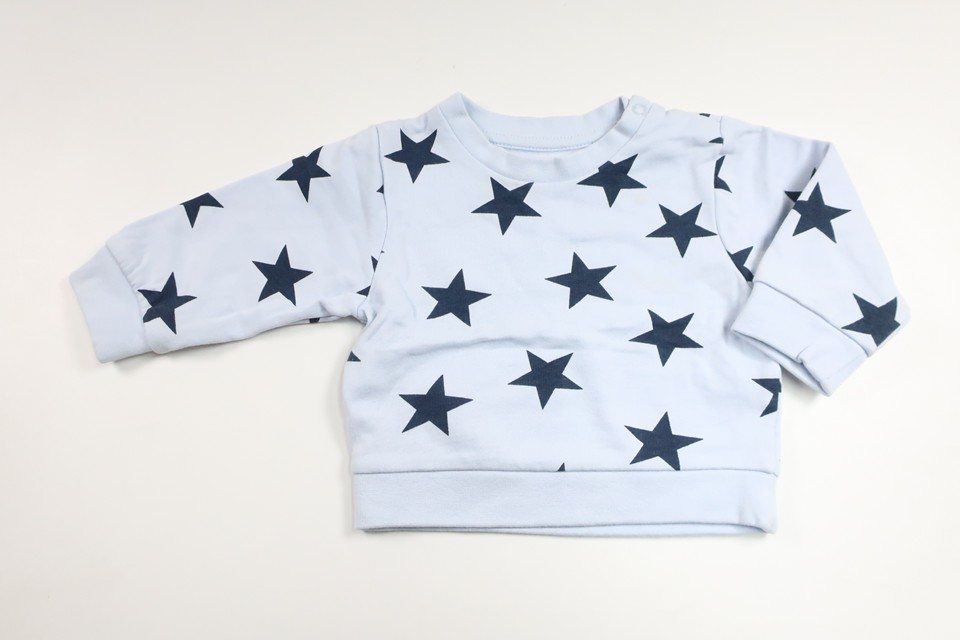 Sweatshirt från Fox & Bunny - Storlek 56/62 - Blå