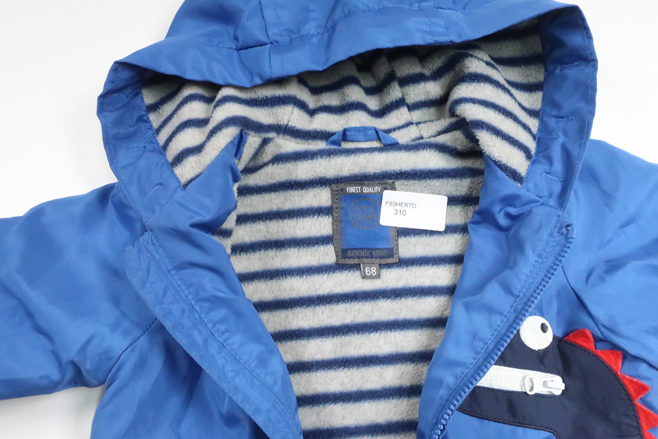 Fleecefodrad vindjacka från Cool Club by Smyk - Storlek 68 - Blå