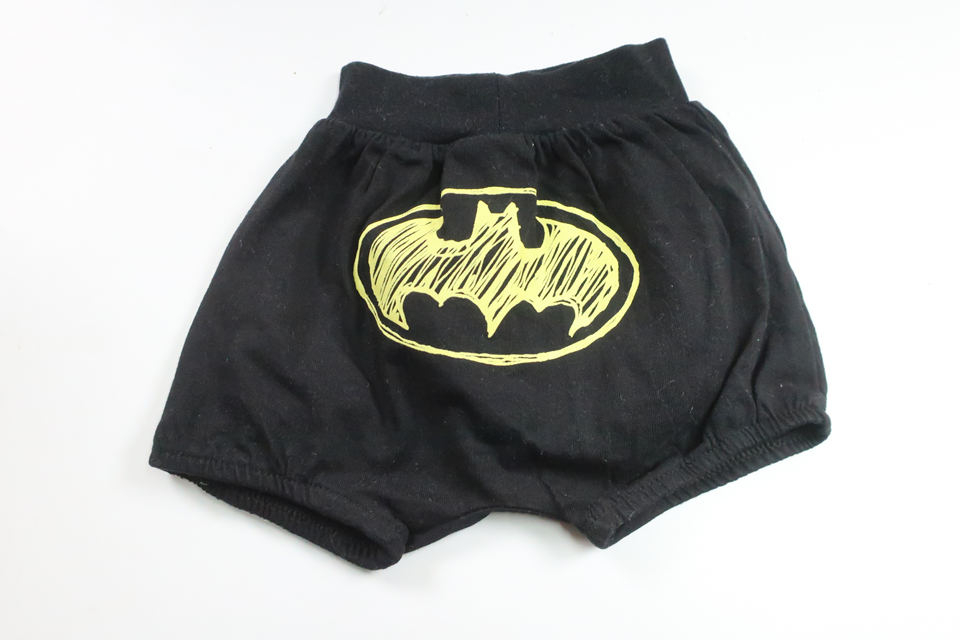 Shorts från Batman - Storlek 56 - Svart