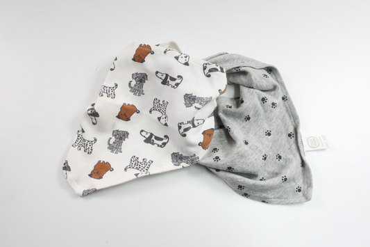 Tvåpack haklappar från Cool Club by Smyk - Storlek One size - Vit