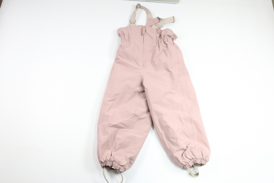 Täckbyxor med hängslen från Wheat - Storlek 98 - Rosa