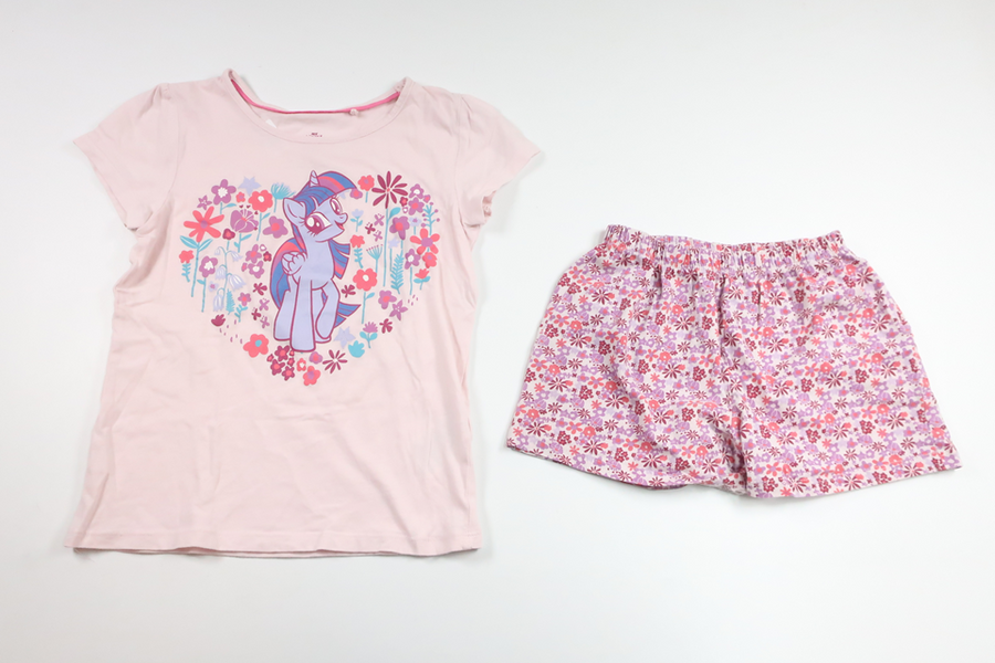 Tvådelad pyjamas från My Little Pony - Storlek 122/128 - Rosa