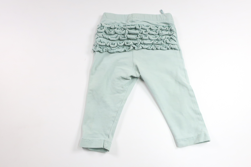 Byxor med volang från Lindex - Storlek 68 - Grön