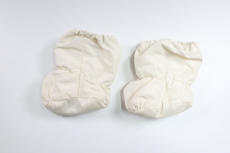 Fodrade tossor från Reima - Storlek 19/21 - Benvit