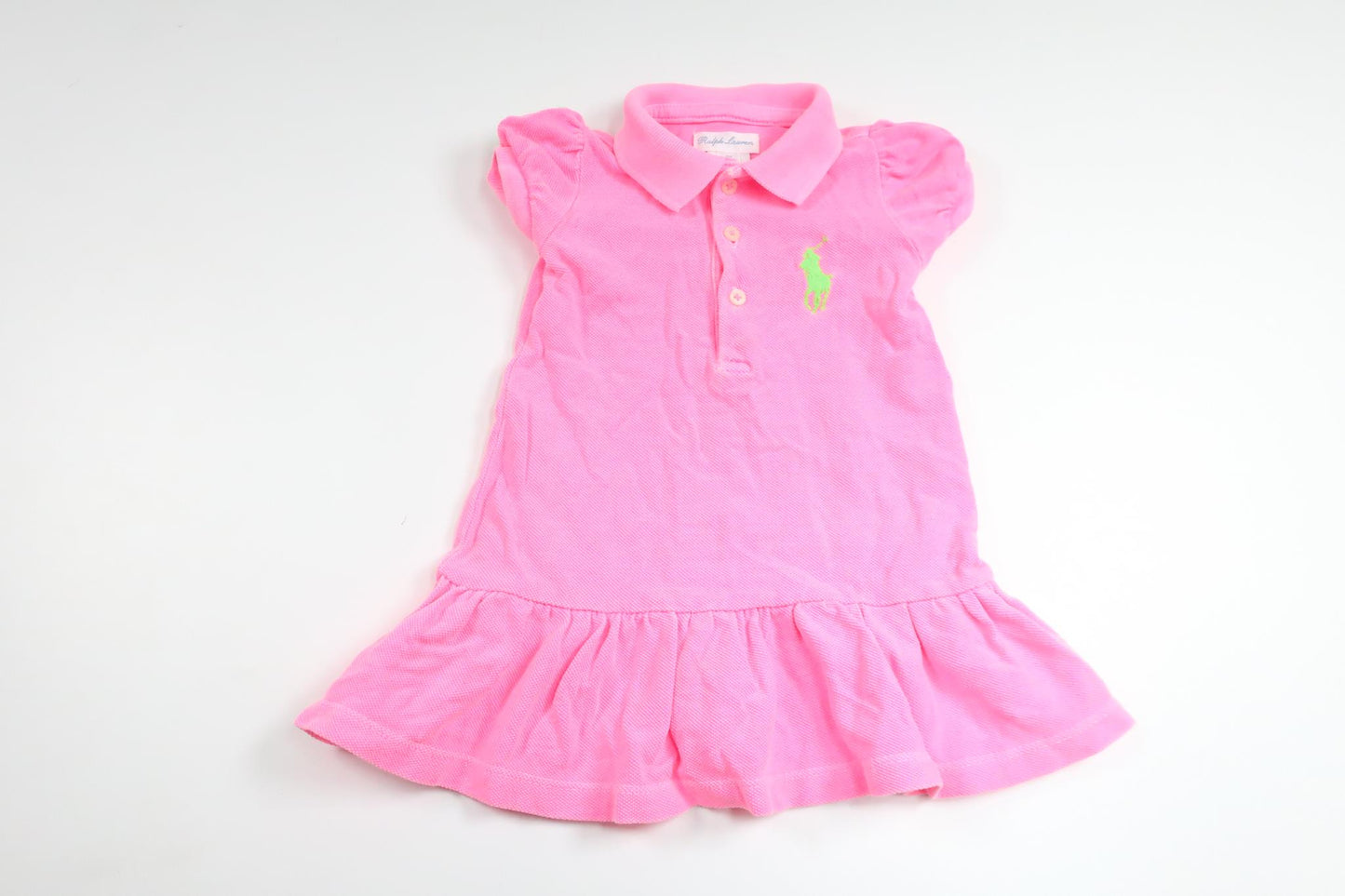 Klänning från Ralph Lauren - Storlek 74 - Rosa