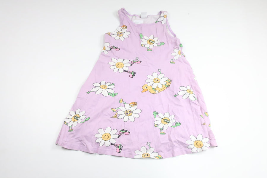 Blommig klänning från Lindex - Storlek 122/128 - Lila