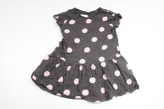 Klänning från H&M - Storlek 74/80 - Grå