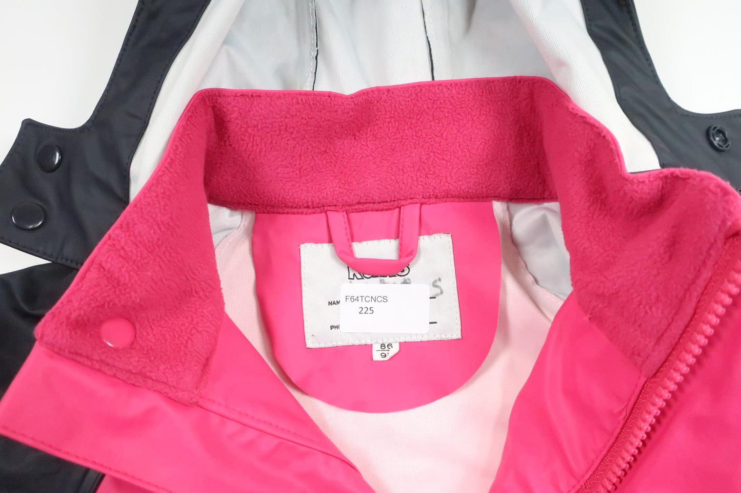 Regnjacka från KAXS - Storlek 86/92 - Rosa