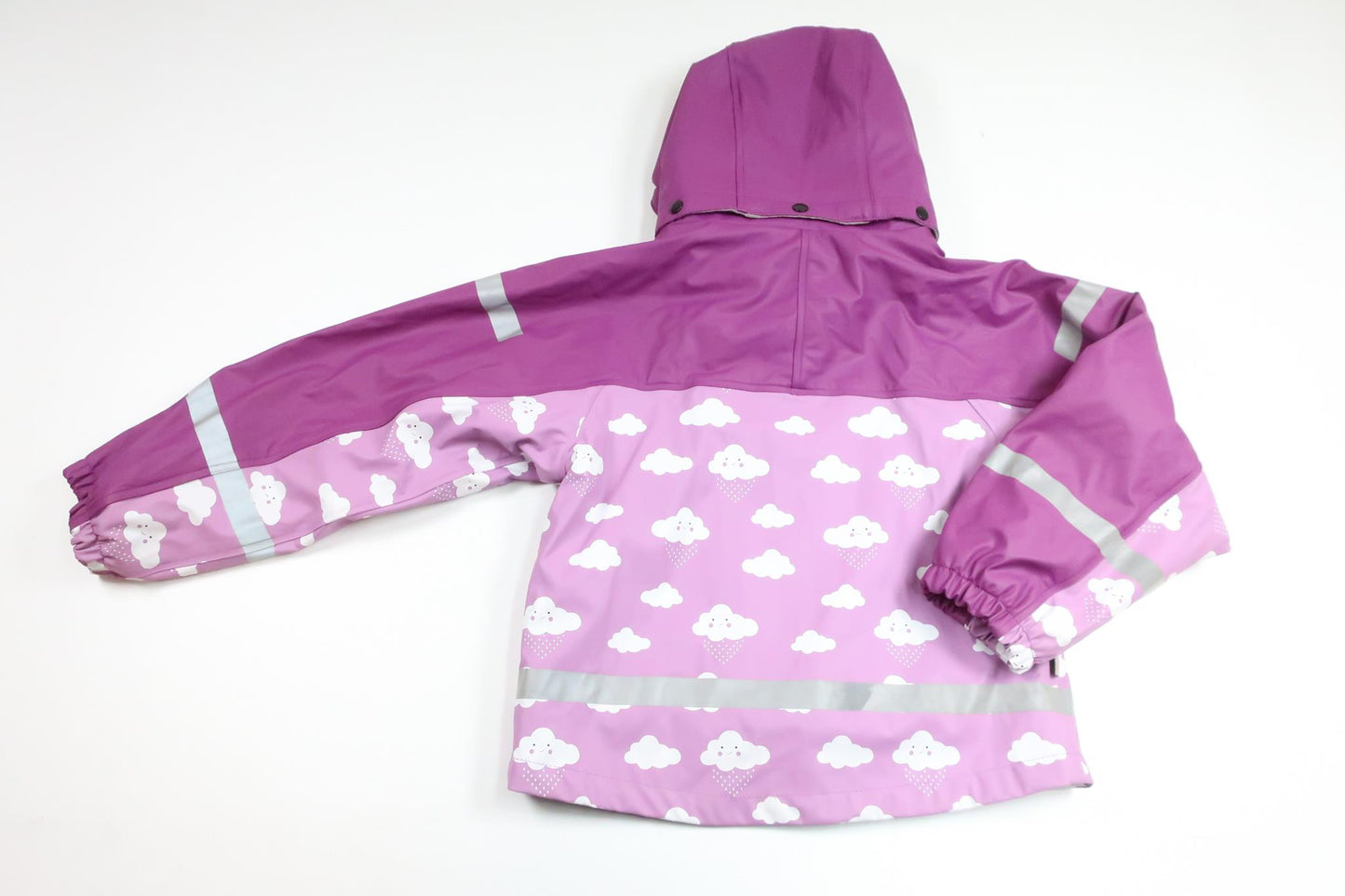 Fleecefodrad regnjacka från PAX - Storlek 110/116 - Lila