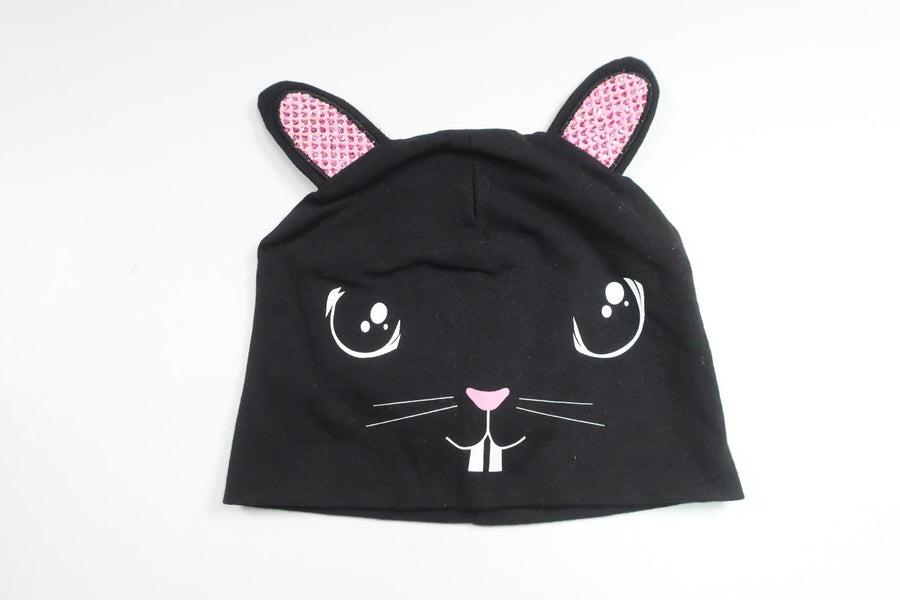 Mössa med kanin från Cubus - Storlek 52/54 - Svart