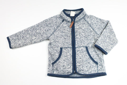 Fleecejacka från H&M - Storlek 80 - Marinblå