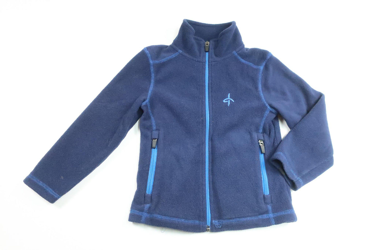 Fleecejacka från Cross Sportswear - Storlek 86/92 - Marinblå