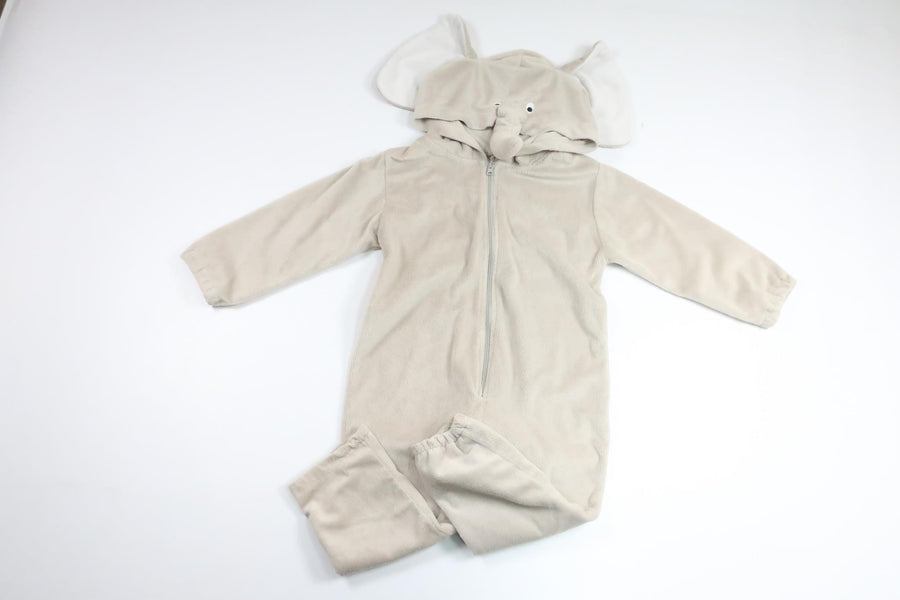 Fleeceoverall "Elefant" från Libero - Storlek 86/92 - Grå