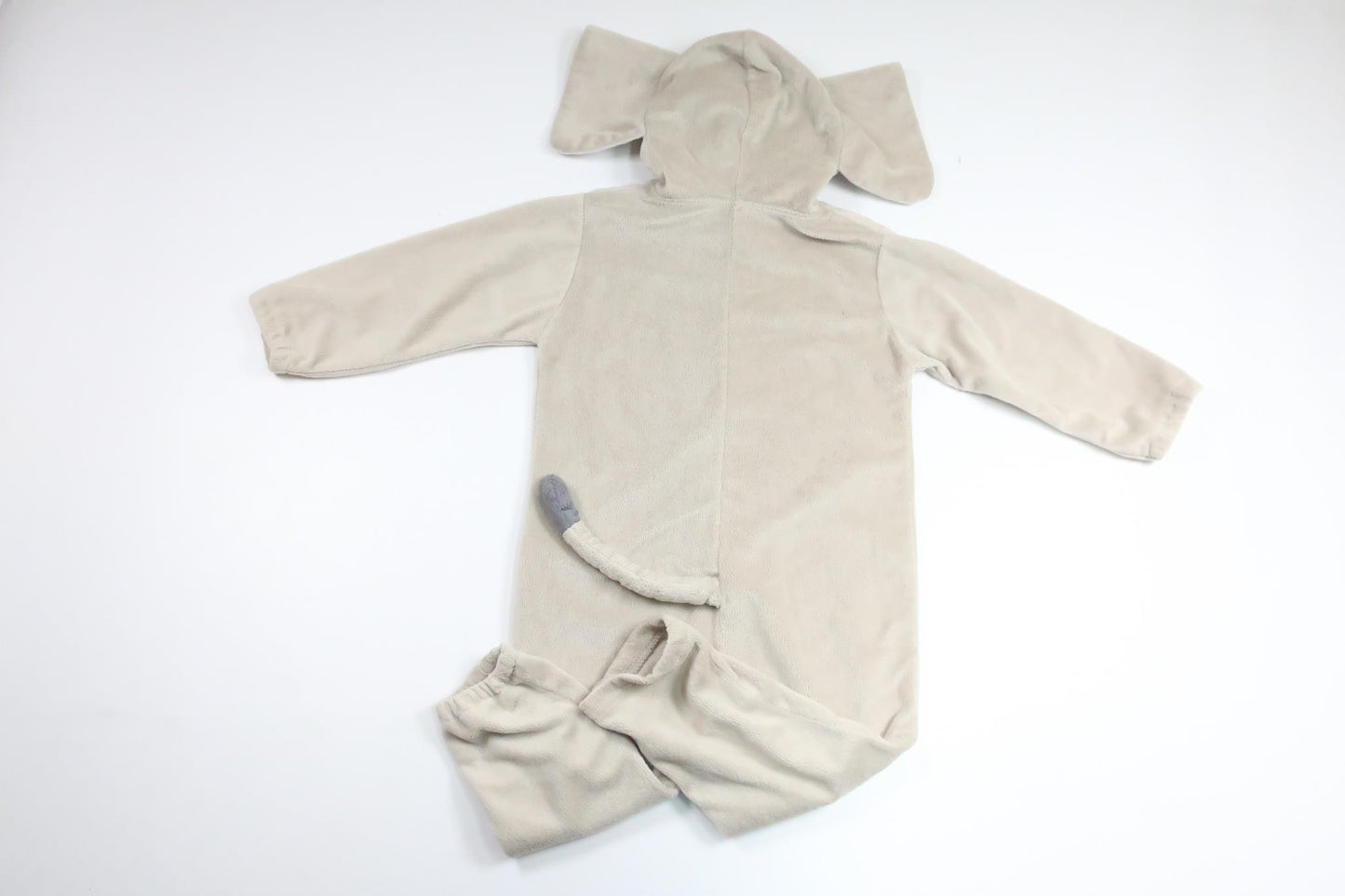 Fleeceoverall "Elefant" från Libero - Storlek 86/92 - Grå