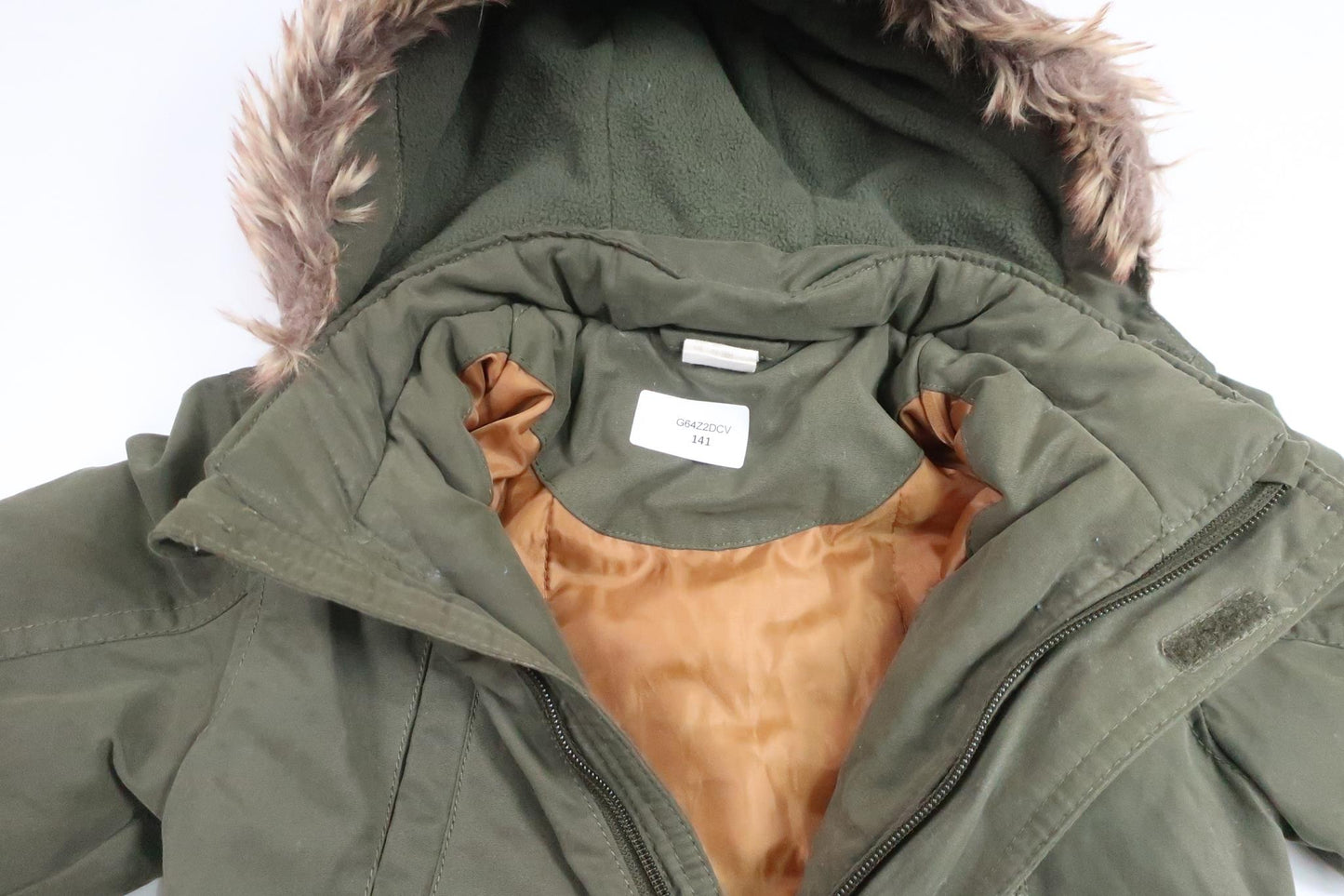 Fodrad jacka från H&M - Storlek 86 - Grön